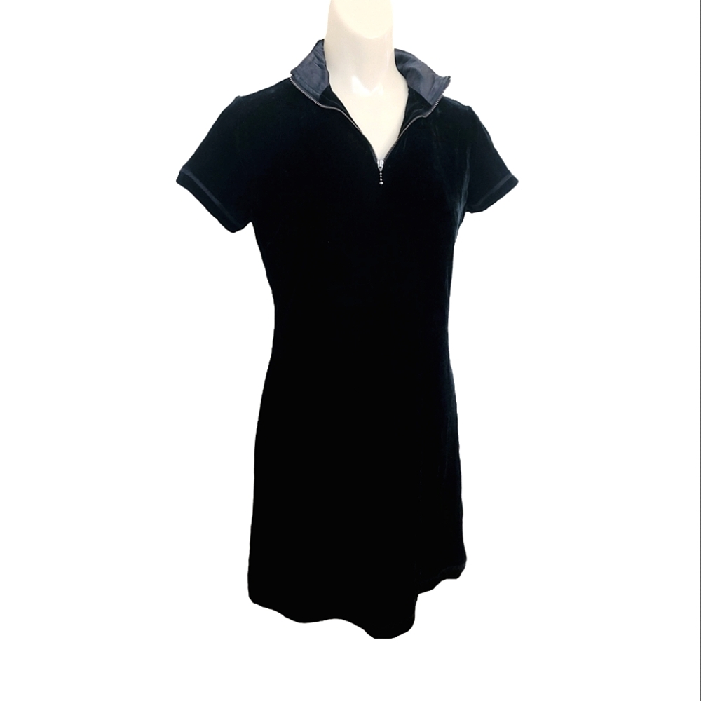 Vintage Banana Republic Velvet Mini Dress